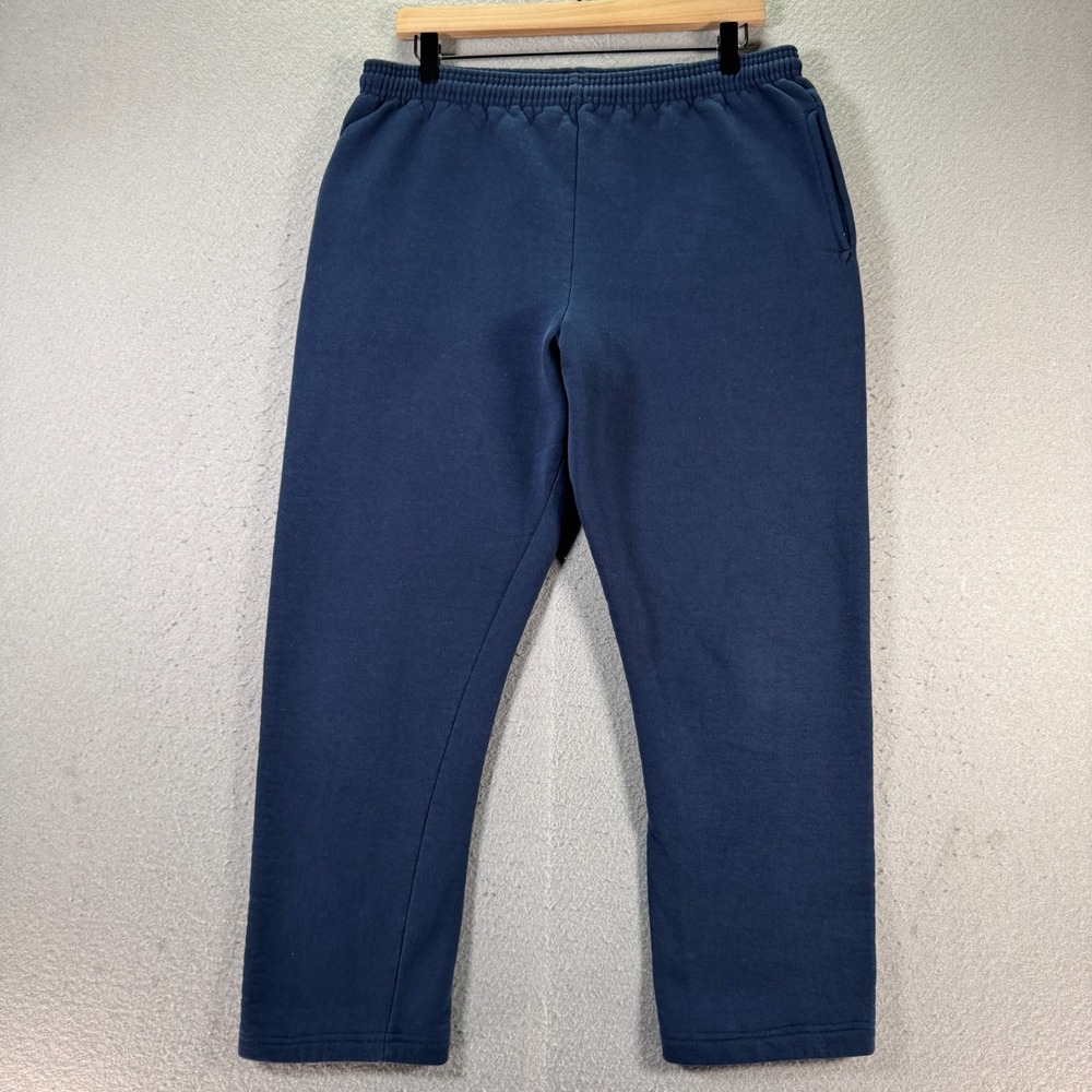 Vintage‎ Russell Athletics Sweatpants Mens Medium Navy Blue Fleece Classic Y2K